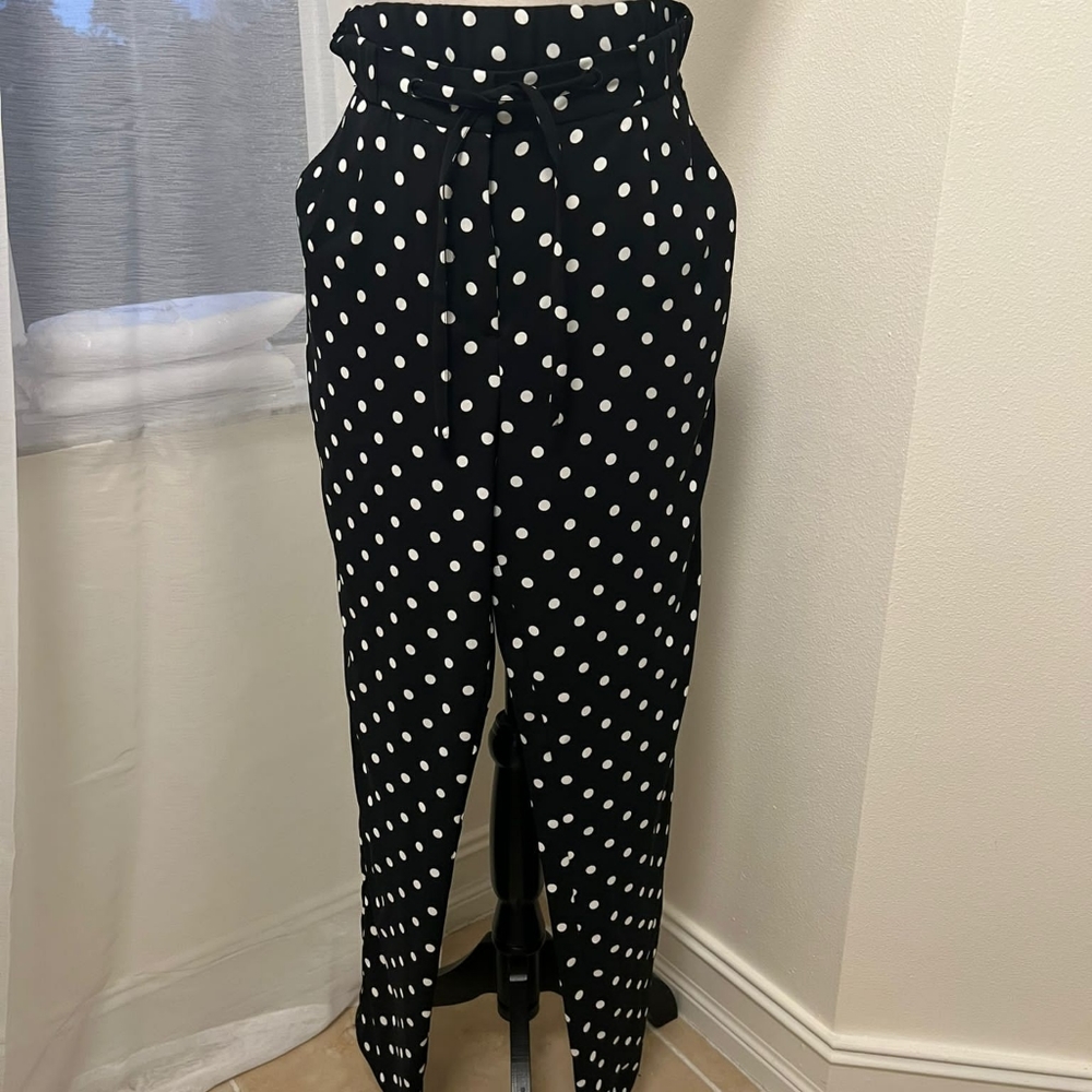 Karl lagerfeld polka dot pants